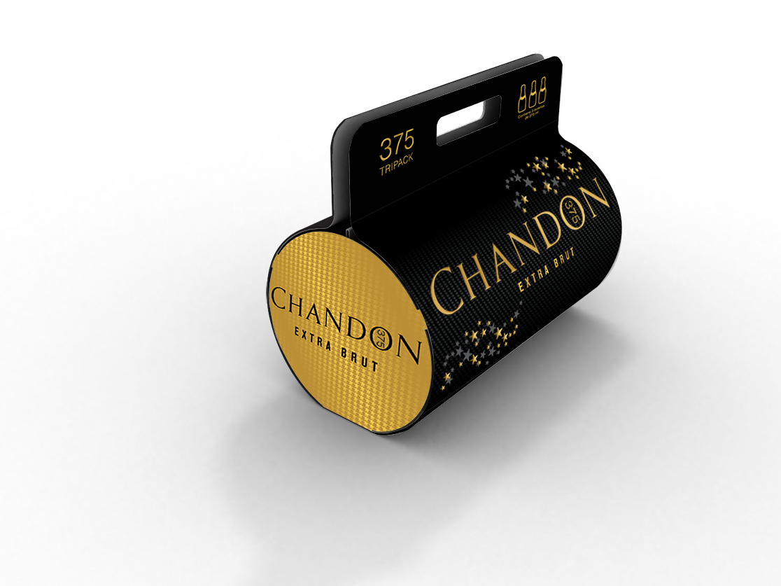 Bag Box for Chandon Extra Brut lateral view