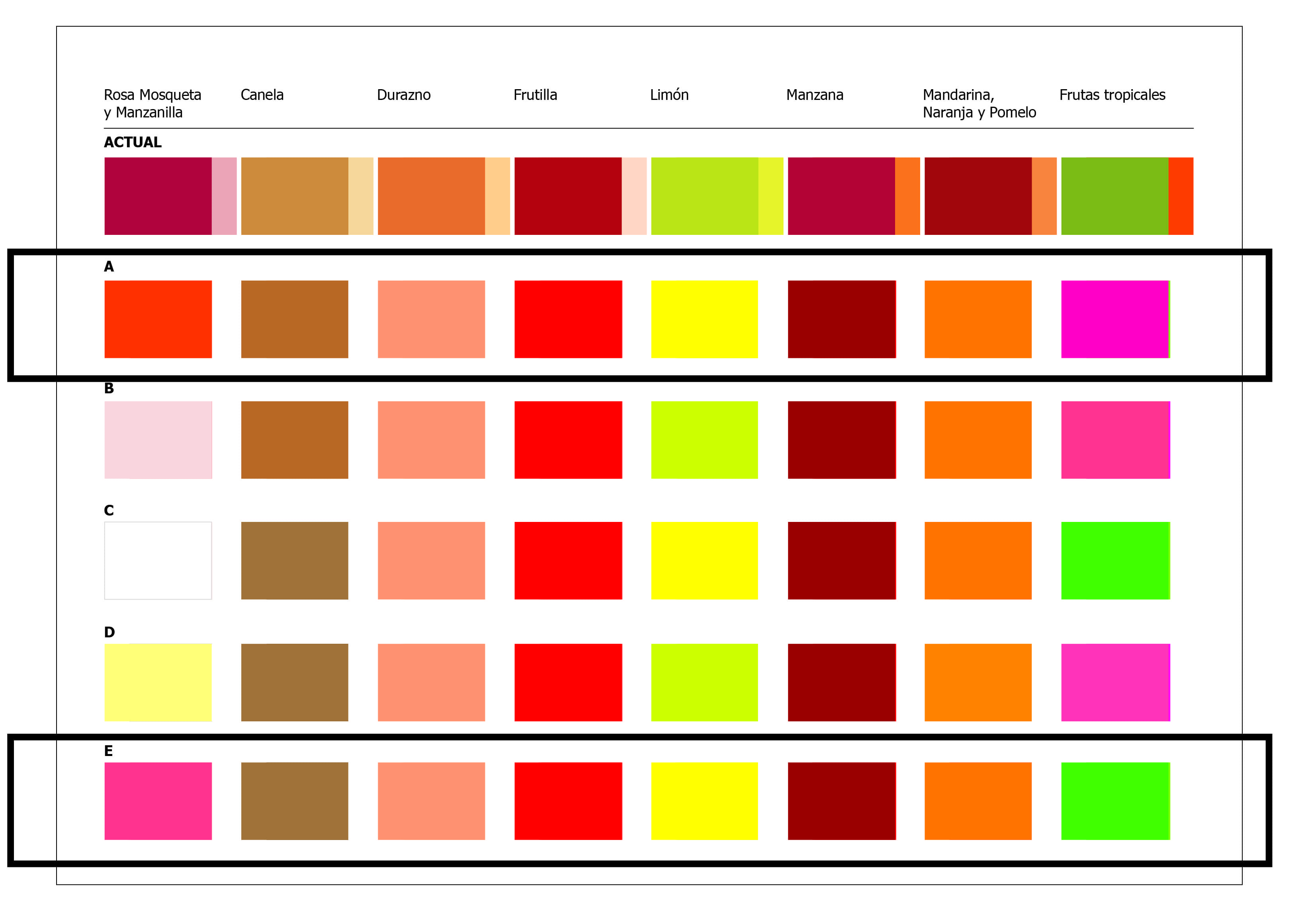 La Virgina Tea Line Color System