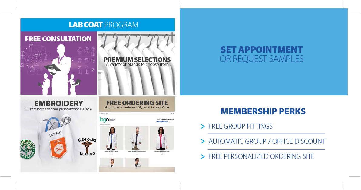 Lab Coat Guide spread page