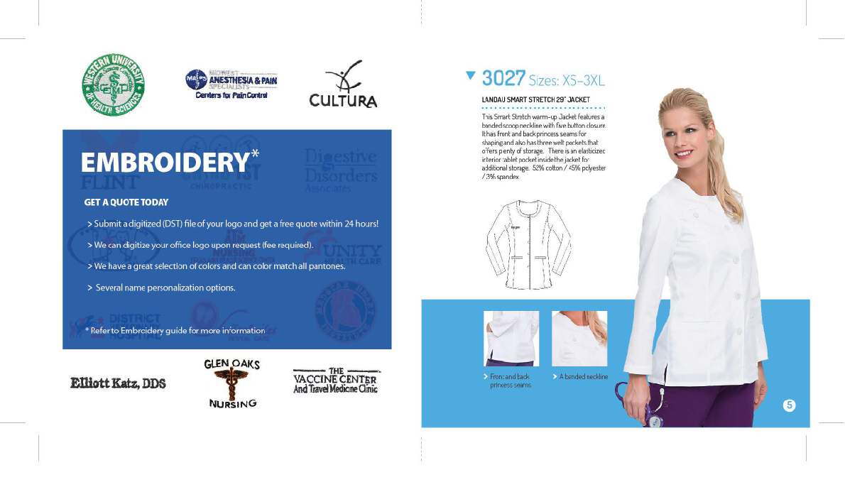 Lab Coat Guide spread page