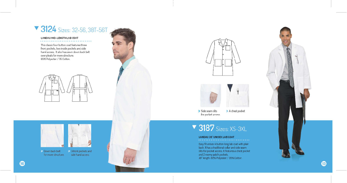 Lab Coat Guide spread page